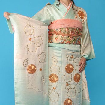 次節をも体感す、極アンティーク振袖≪レンタル≫