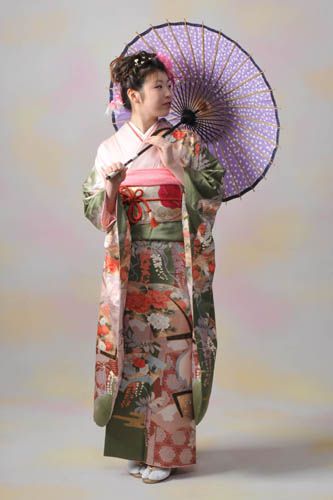 モデルのお客様に春の到来を感じて・・・・