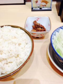 定食久々です