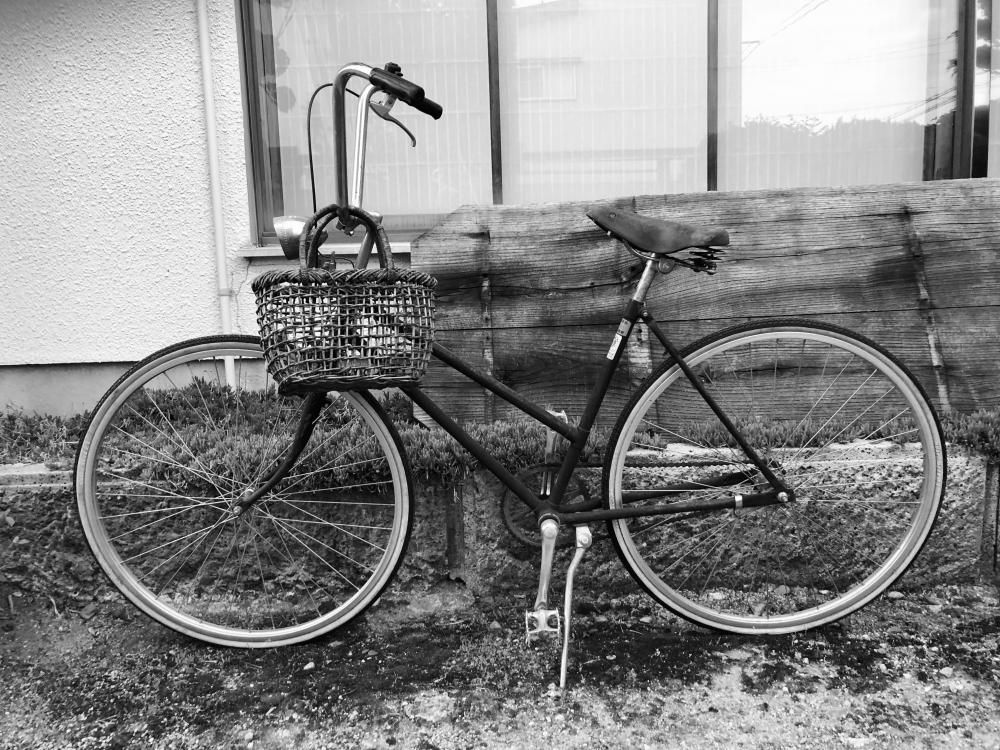 自転車の節痛感！