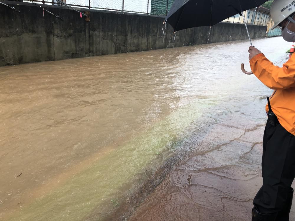 ビックリ！！豪雨