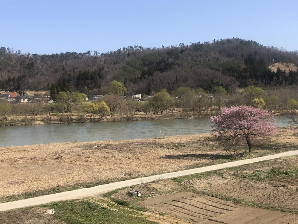 最上川往復2周で日光浴