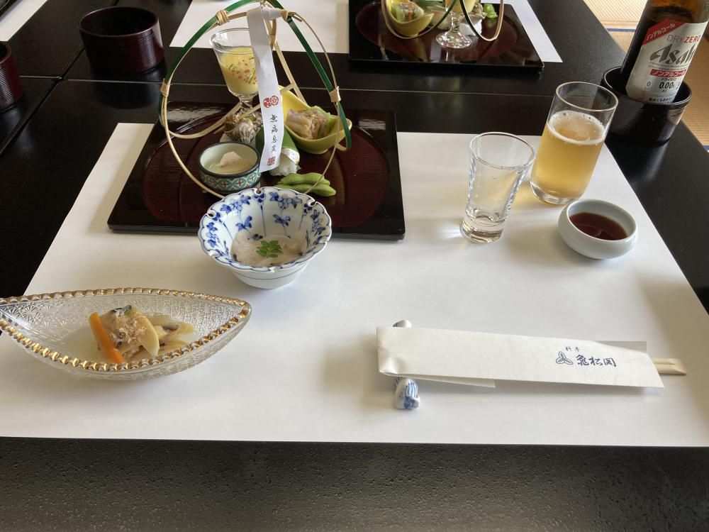 料亭で楽しむ