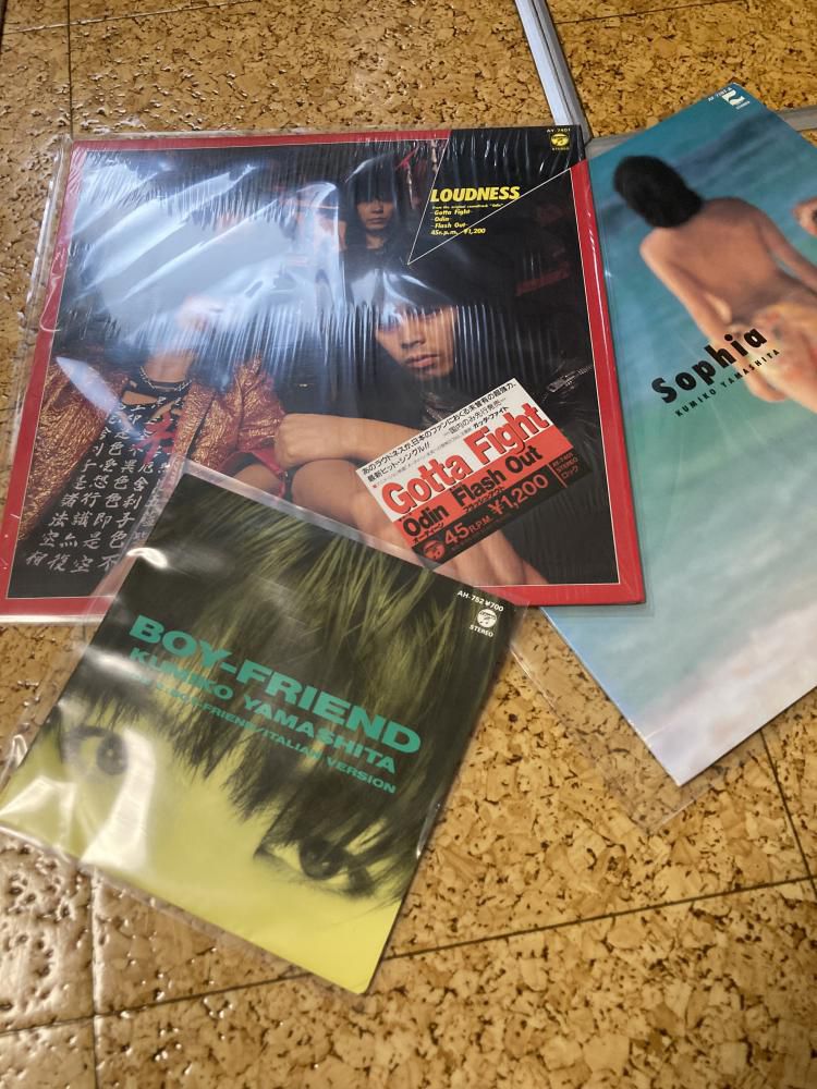 長井市役所前『昭和レトロフェス』レコード・フリマで参加！！