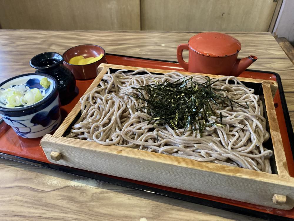 久々の長井の田舎蕎麦は・・