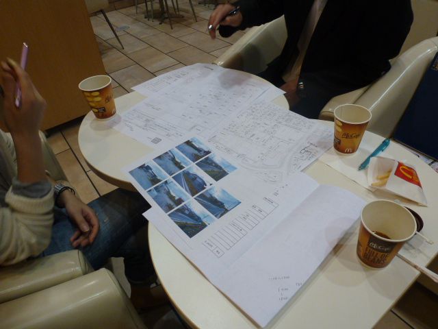 作戦会議。【山辺町の敷地･プレゼンテーション】
