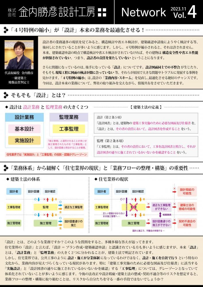 情報誌『Network』Vol.4を発行しました。