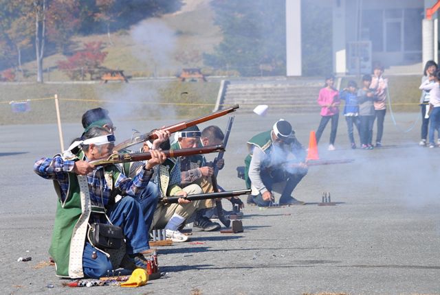 【見学無料】＜Ａｓａｈｉ自然観＞火縄銃の演武練習会※終了しました※