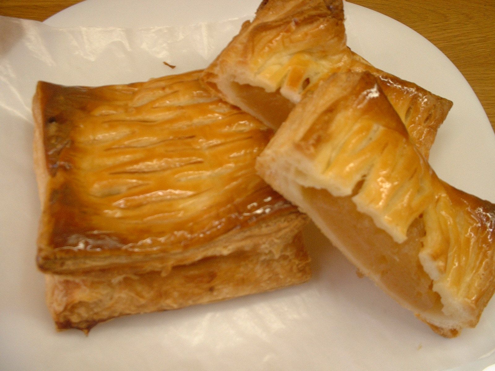 美味しいアップルパイができました。(^o^)／