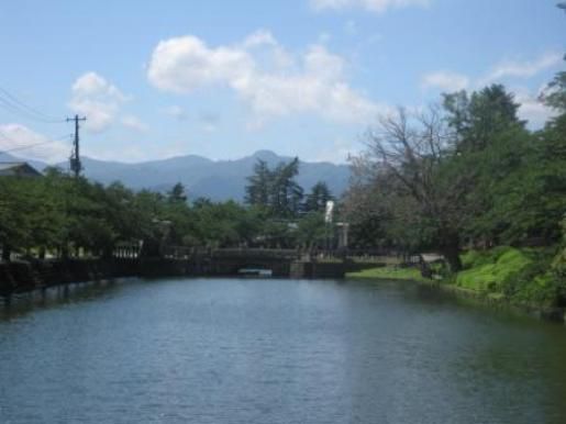 上杉神社周辺で