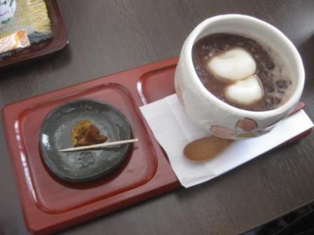 白玉ぜんざい