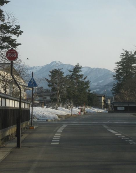 お堀端からの眺め
