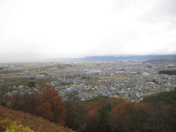 館山公園から