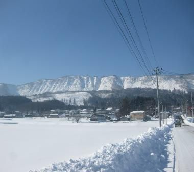 斜平山もくっきり