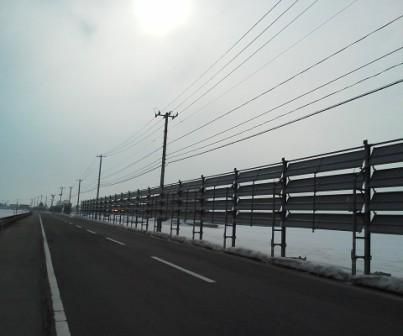 地吹雪除け
