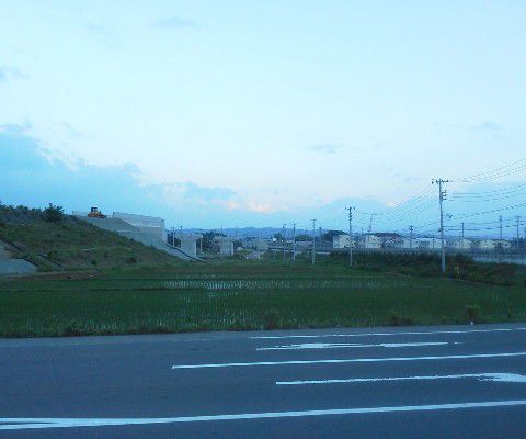 早朝に