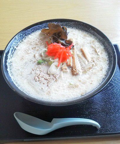 やまとや本店で、とんこつラーメン