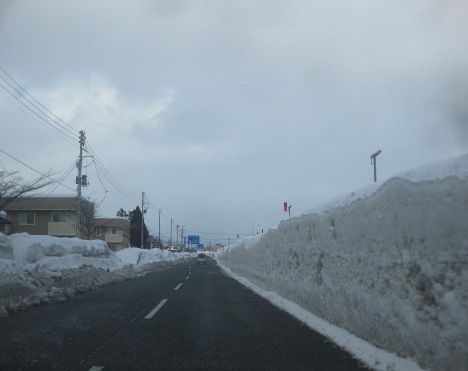 雪の壁