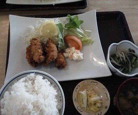 カキフライ定食