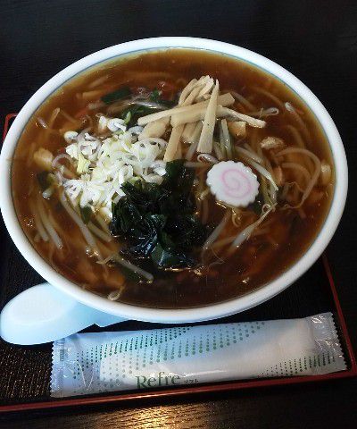 繁盛軒で、もやしラーメン