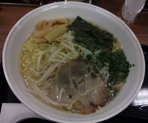 すた丼屋で塩ラーメン