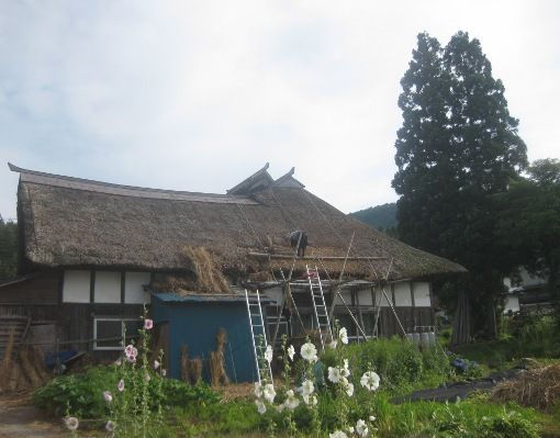 屋根葺きさん