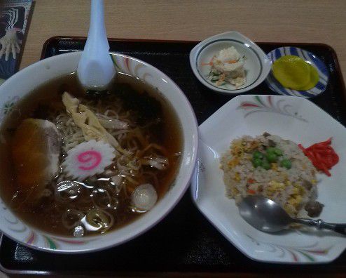ラーメン炒飯