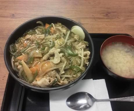 肉ピー丼