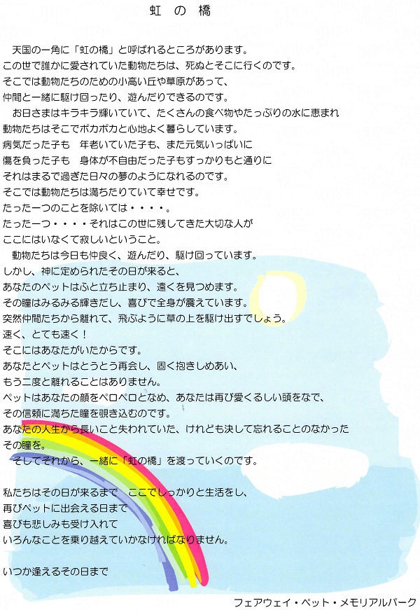 《バラ庭》黒柴サスケ～・・『虹の橋』という言葉知っていますか？