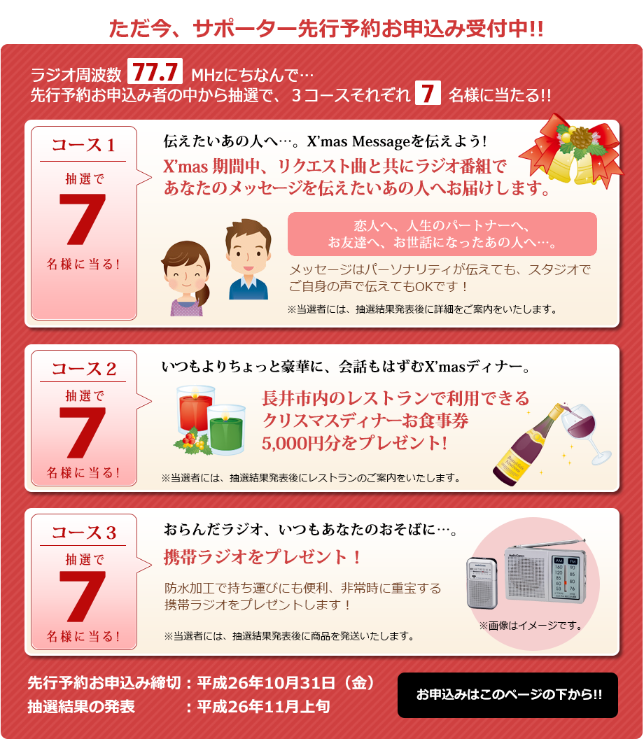 「エフエムい～じゃん　おらんだラジオ」サポーター先行予約スタート！