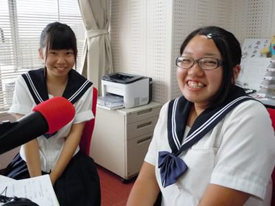 【7/31】長井工業の生徒さんが学校説明会の案内に来てくれました♪