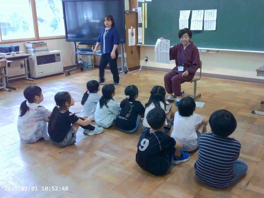 長井小町の会の皆さんによる昔語り