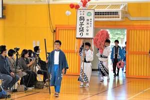 10/29（土）＃５７８　学習発表会（10/22）～５・６年　少年少女五十川獅子踊り～