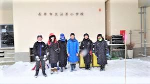 1/26（木）＃６２４　今日も朝から雪かきボランティア、ありがとう！