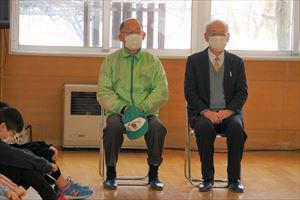 2/14（火）＃６３９　１年間の交通安全見守りに感謝して
