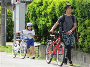 6/27（火）＃７２１　親子でサイクリング３年PTA行事