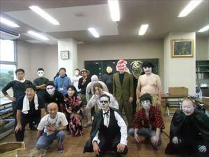 8/8（火）＃７３８　ちほう肝だめし大会（夜の学校にて）