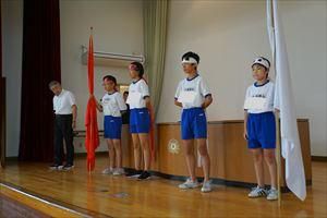 9/5（火）＃７４３　運動会結団式、中学校職場体験