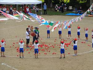 9/21（木）＃７５３　運動会、赤白燃えた応援合戦・接戦逆転の団体種目