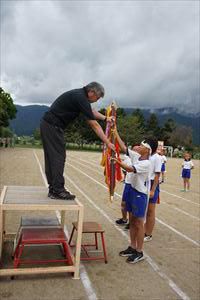 9/22（金）＃７５４　運動会　優勝は白組、チームワーク賞は赤組