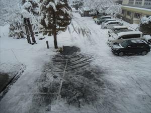 2/22（木）＃８２０　あっという間の雪景色　入賞者の表彰