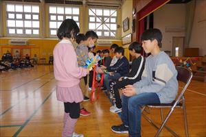 3/6（水）＃８２８　6年生を送る会