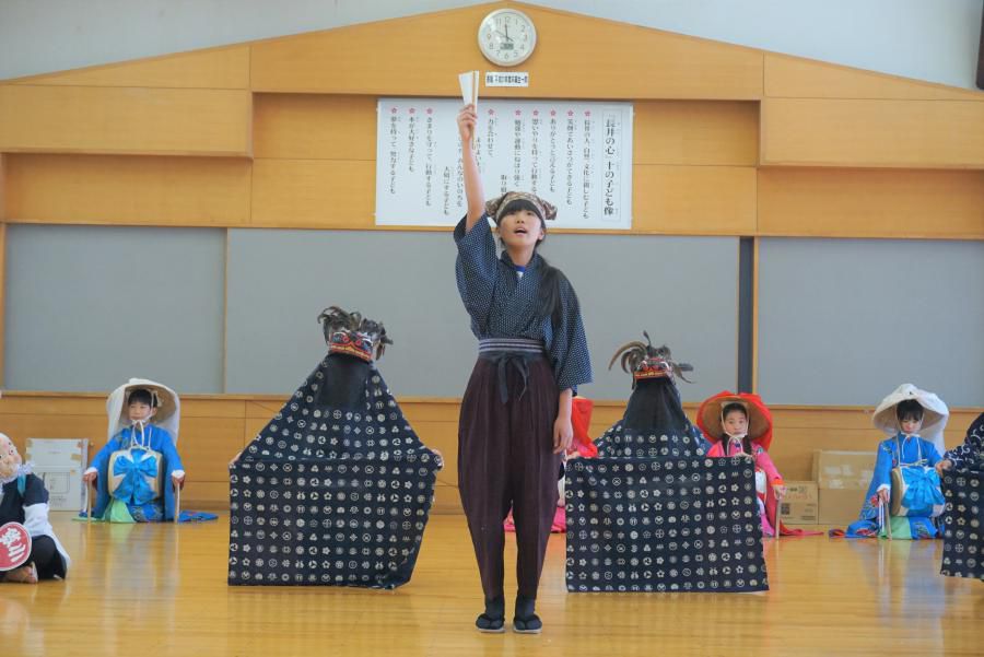 獅子踊り練習がはじまりました！