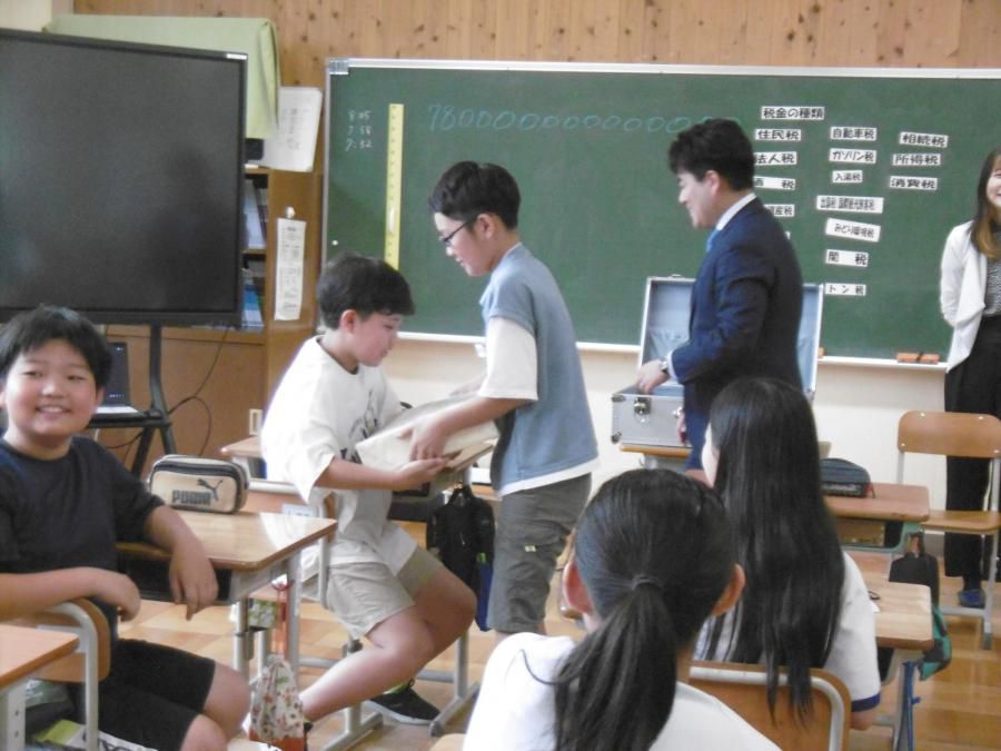 ６年生の租税教室