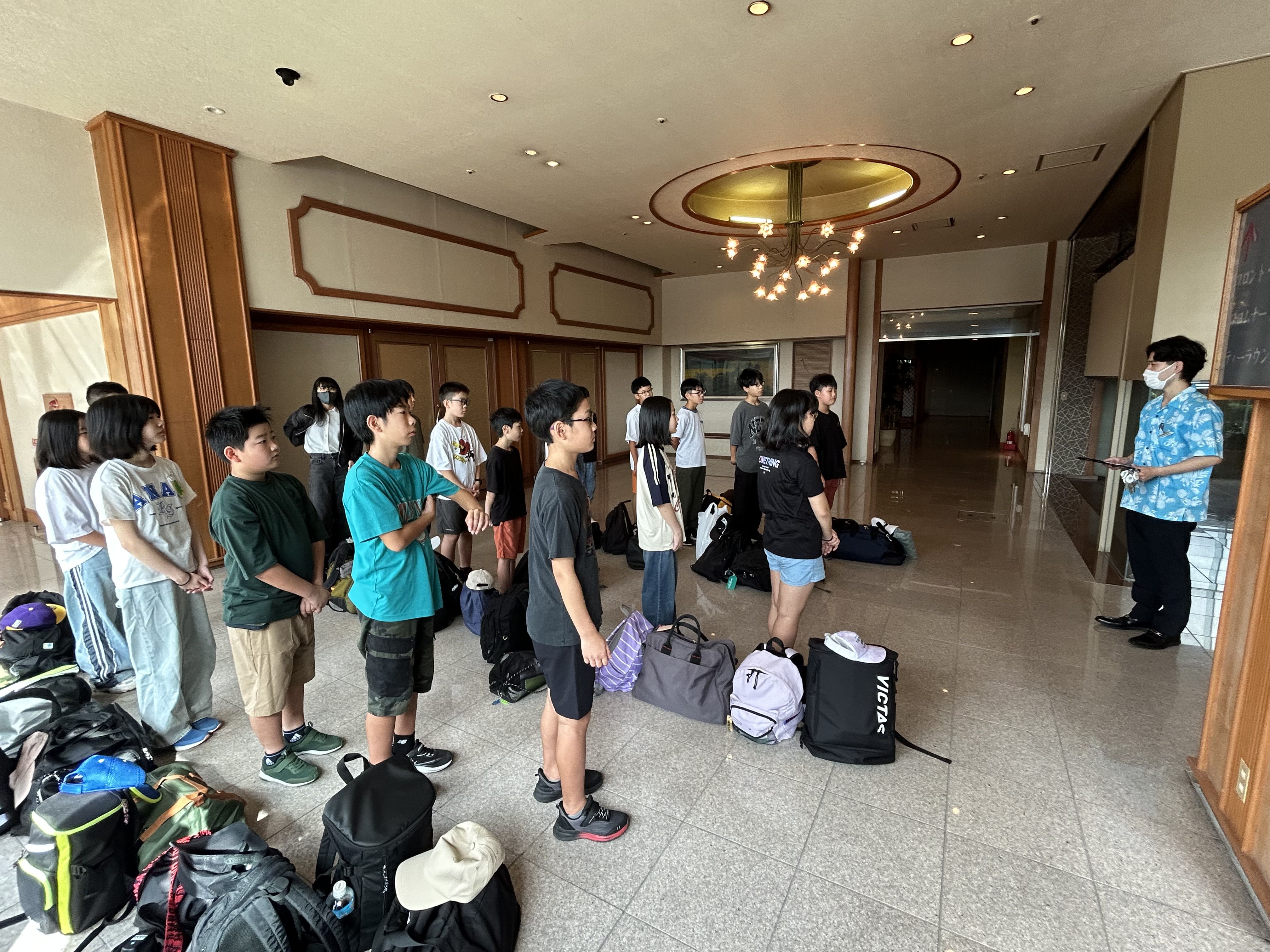 修学旅行、2日目スタート！