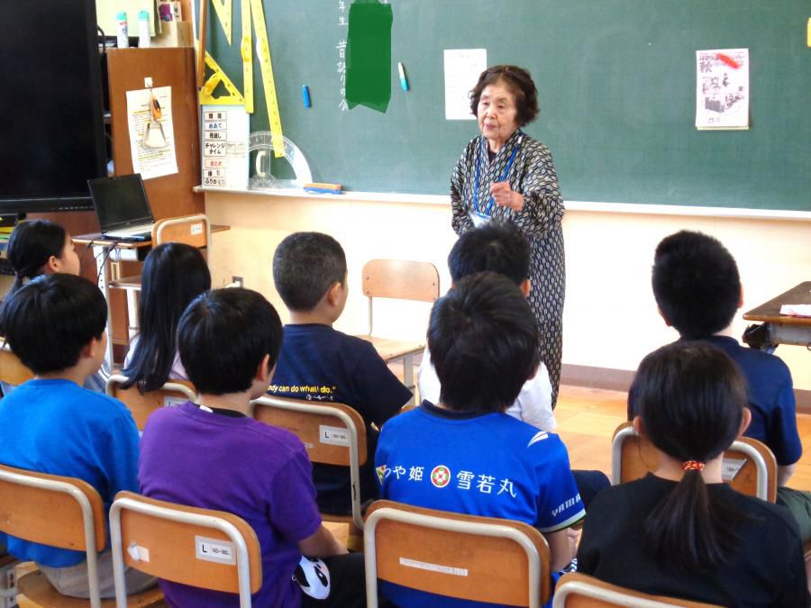 長井小町の会の皆さんによる昔語り！