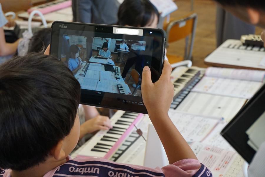 授業研究会、２年音楽、６年道徳！