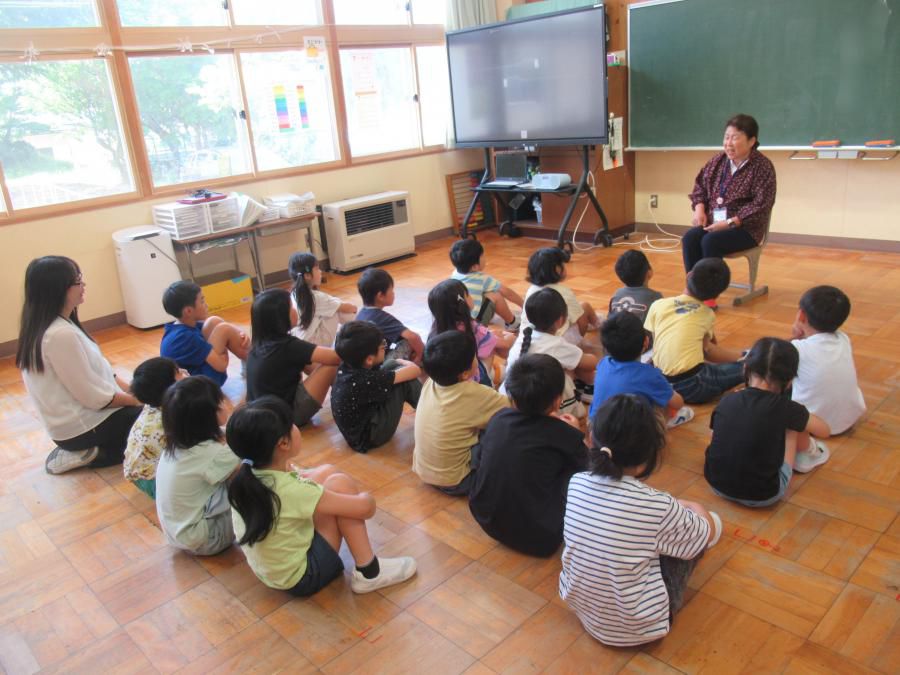 今年初めての昔語り！