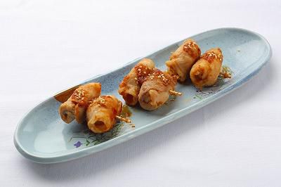 最上赤にんにくの豚バラ包み
