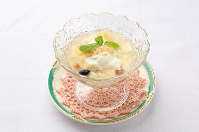 山形産フルーツ缶を使って爽やかフルーツポンチ